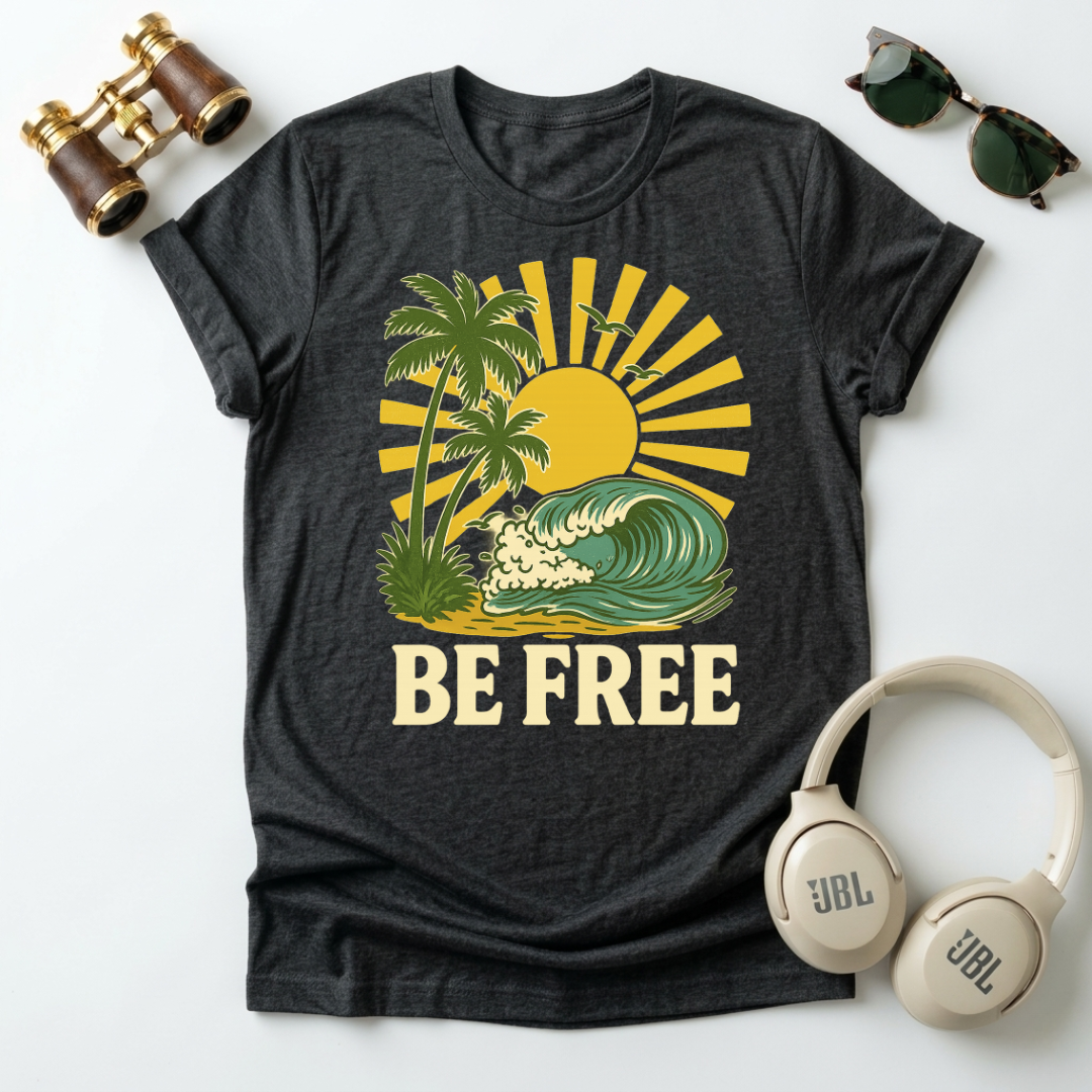 Be Free Unisex Travel T-Shirt