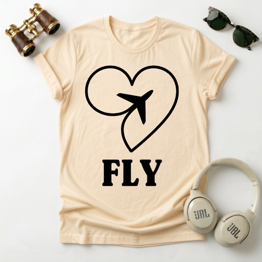 Fly  Unisex Travel T-Shirt