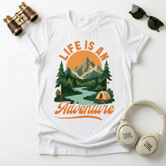 Life Is An Adventure Unisex Softstyle T-Shirt