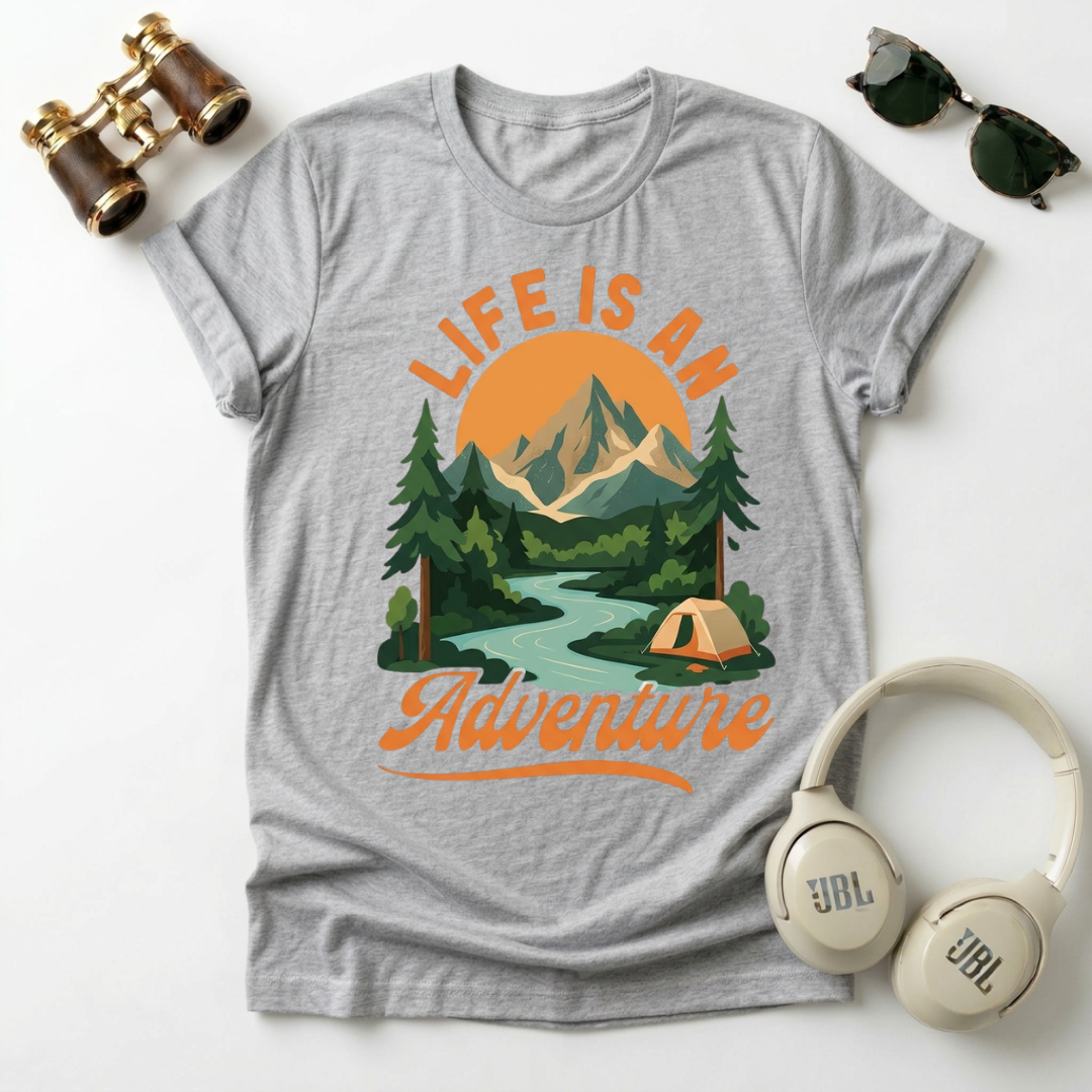 Life Is An Adventure Unisex Softstyle T-Shirt