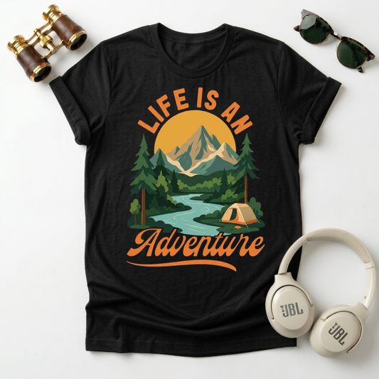 Life Is An Adventure Unisex Softstyle T-Shirt