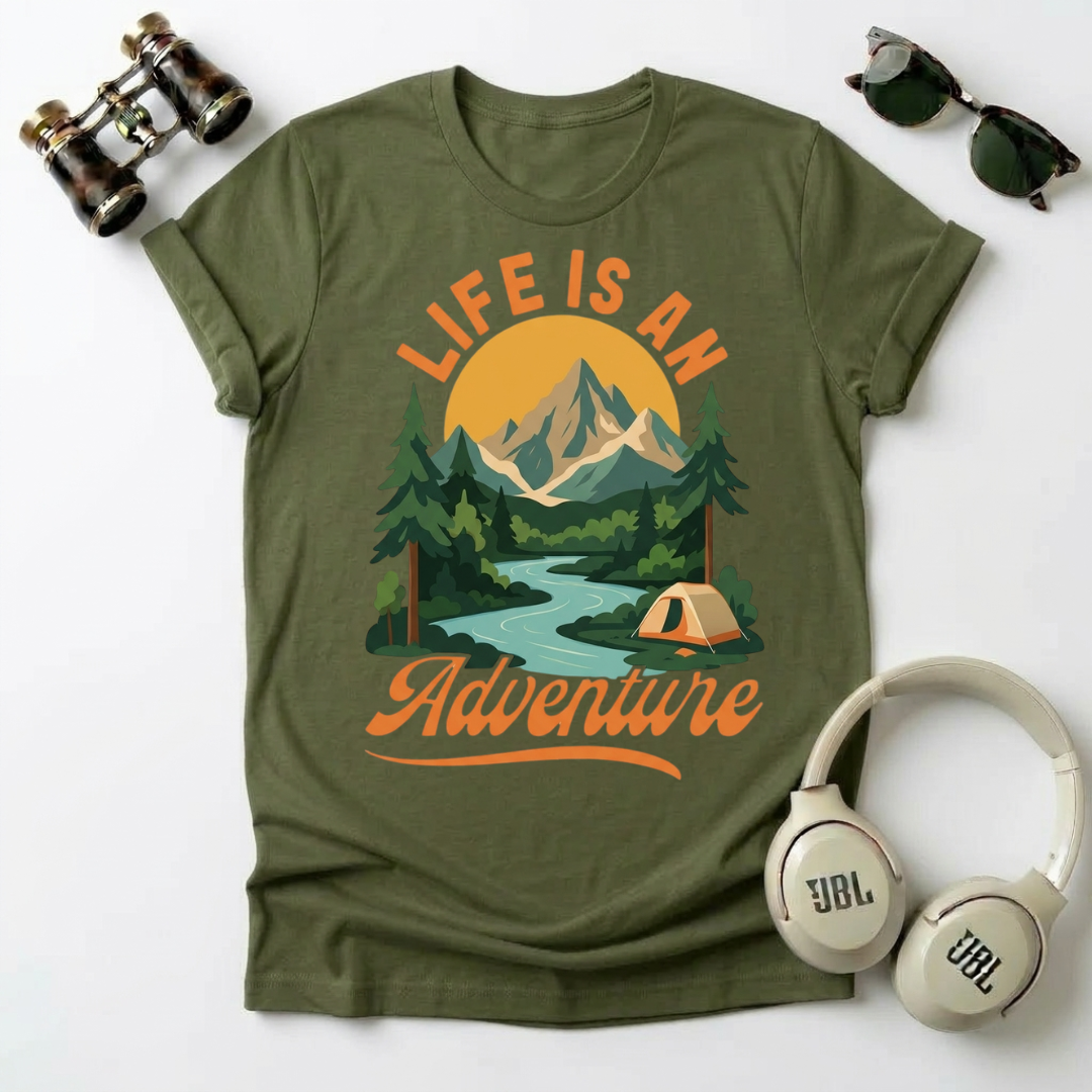 Life Is An Adventure Unisex Softstyle T-Shirt