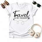 Travel Is My Therapy- Premium Unisex Tee