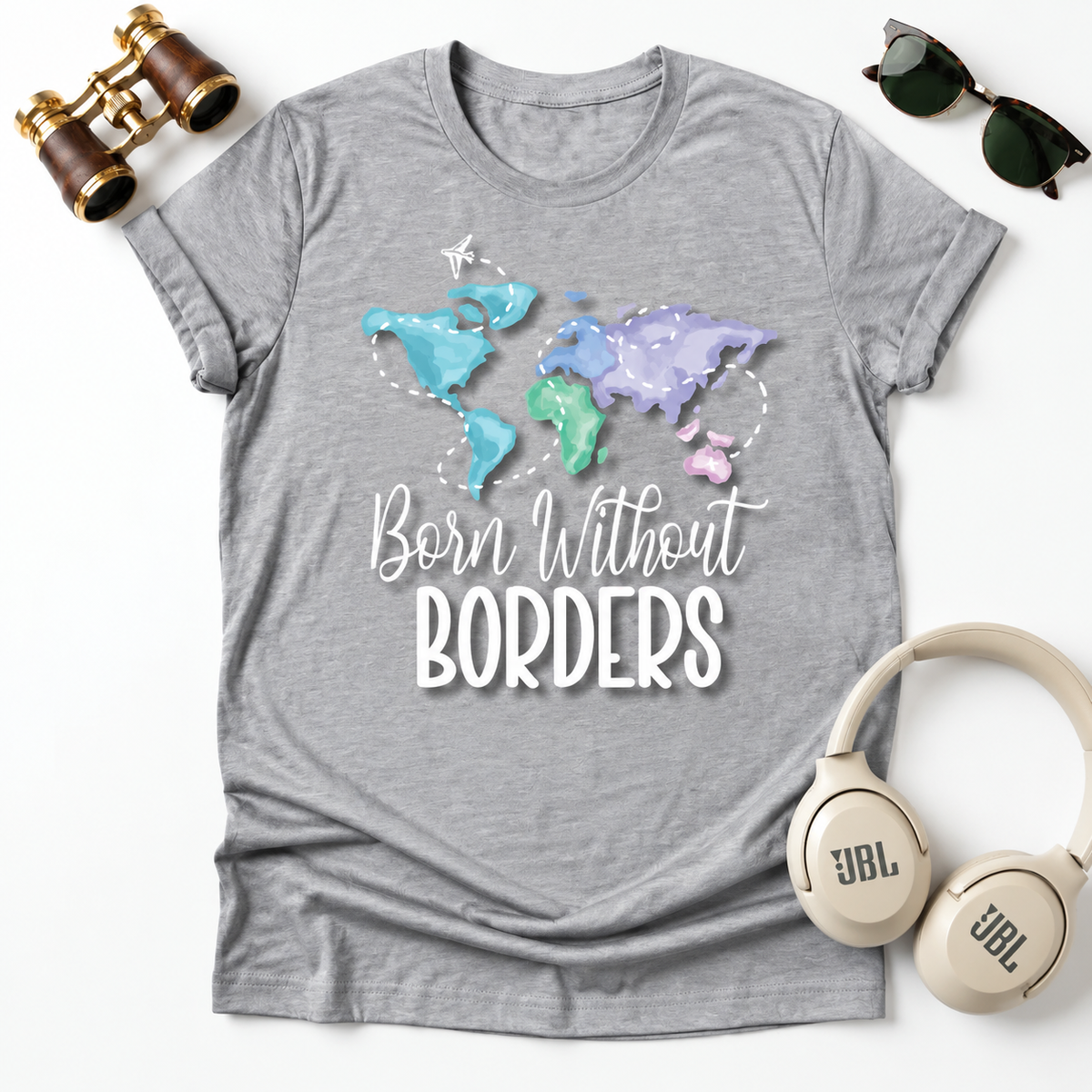 Born Without Borders Unisex Global Unity T-Shirt