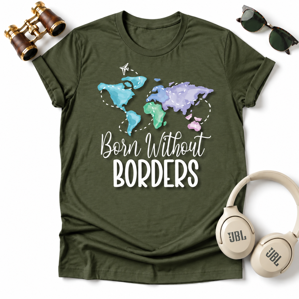 Born Without Borders Unisex Global Unity T-Shirt