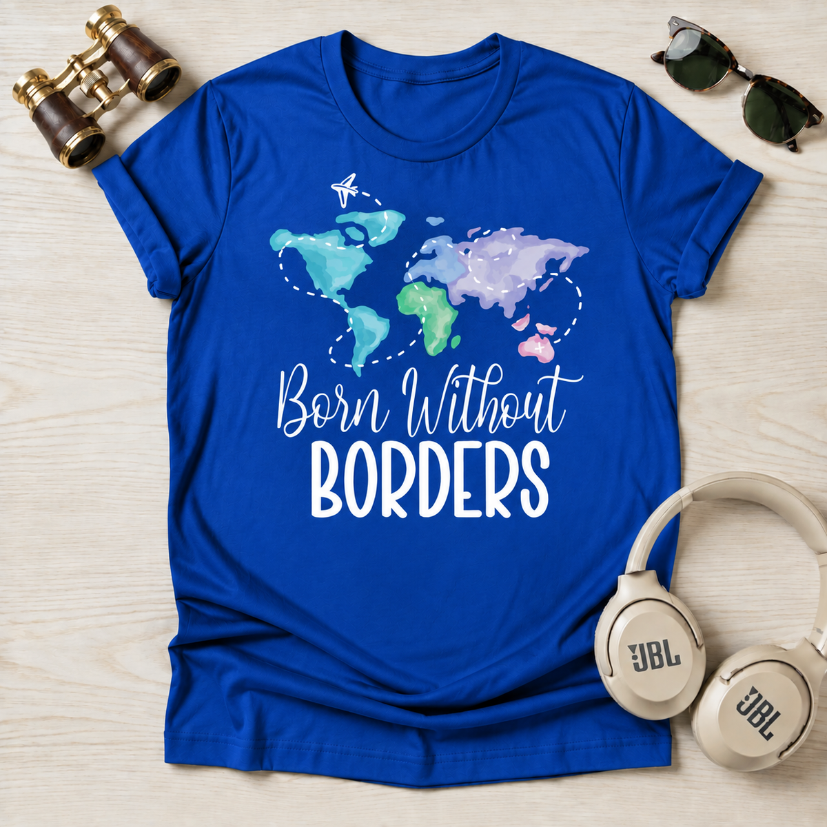 Born Without Borders Unisex Global Unity T-Shirt