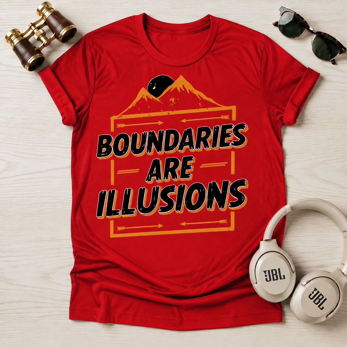 Boundaries Are Illusions Unisex T-Shirt