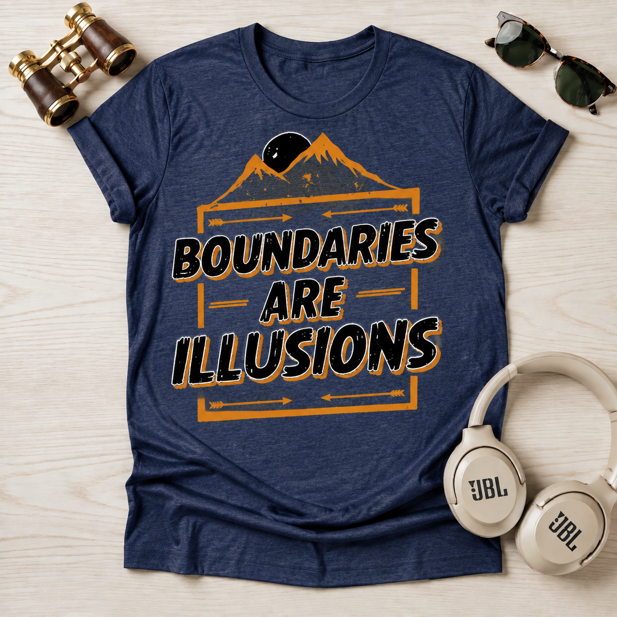 Boundaries Are Illusions Unisex T-Shirt