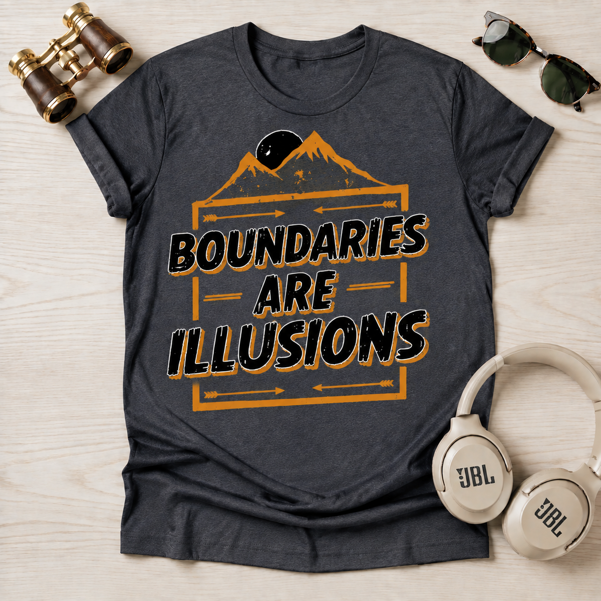 Boundaries Are Illusions Unisex T-Shirt