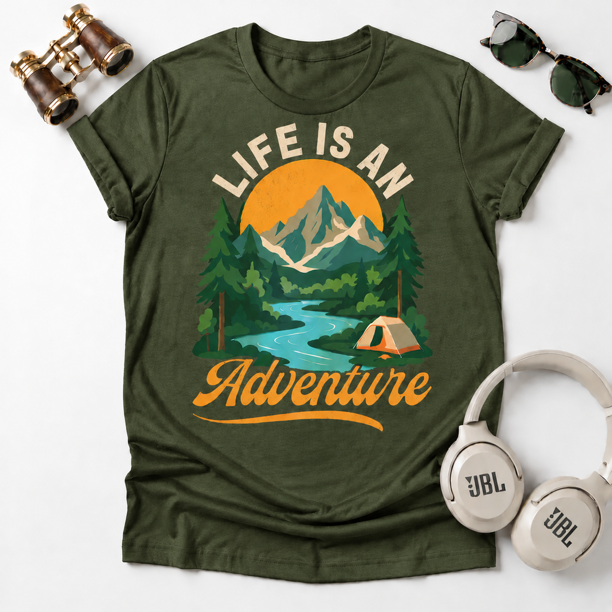 Life Is An Adventure Unisex Softstyle T-Shirt