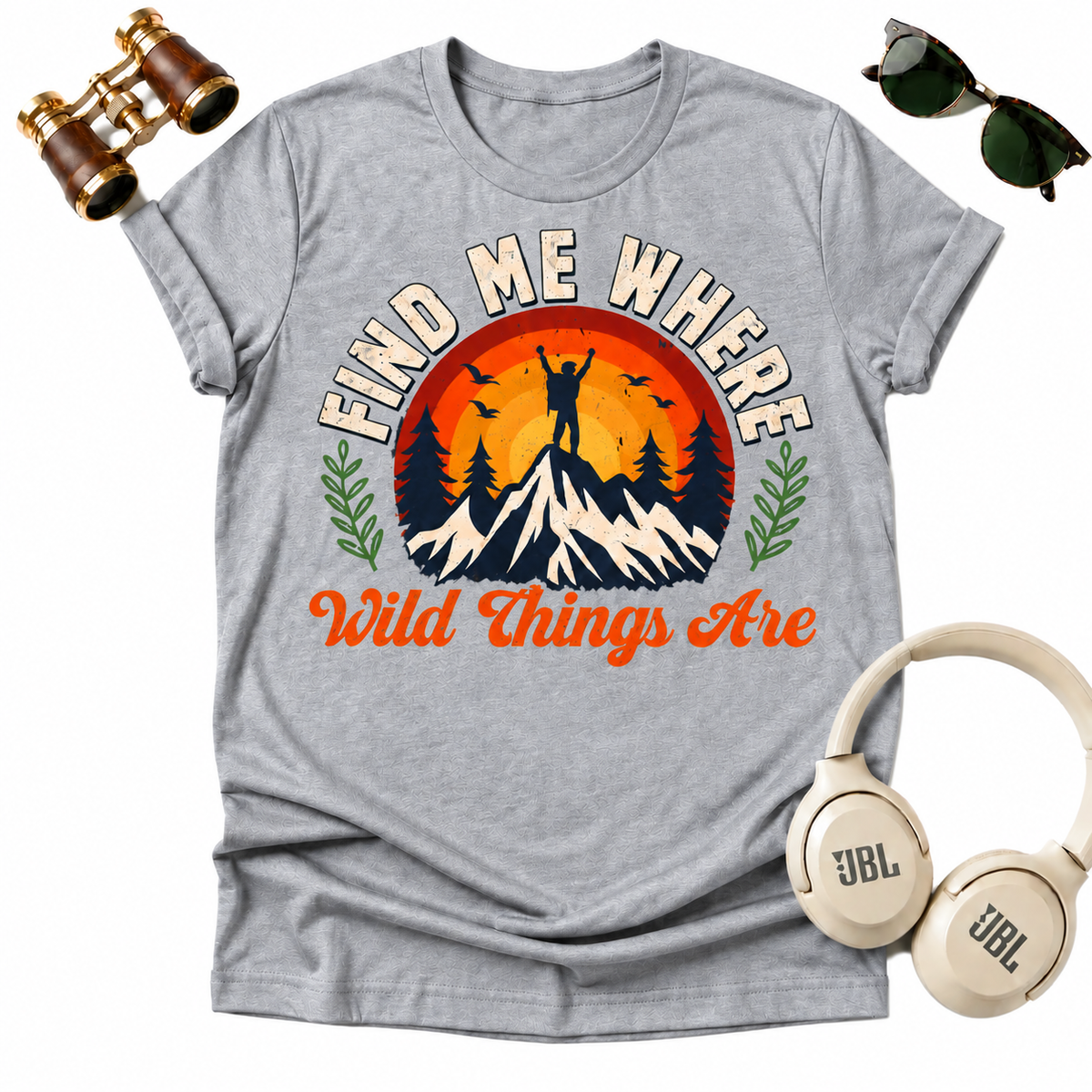 Find Me Where Wild Things Are Adventure Unisex T-Shirt