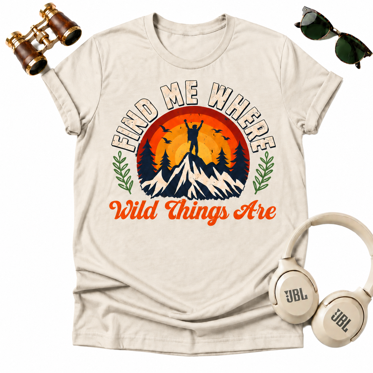 Find Me Where Wild Things Are Adventure Unisex T-Shirt