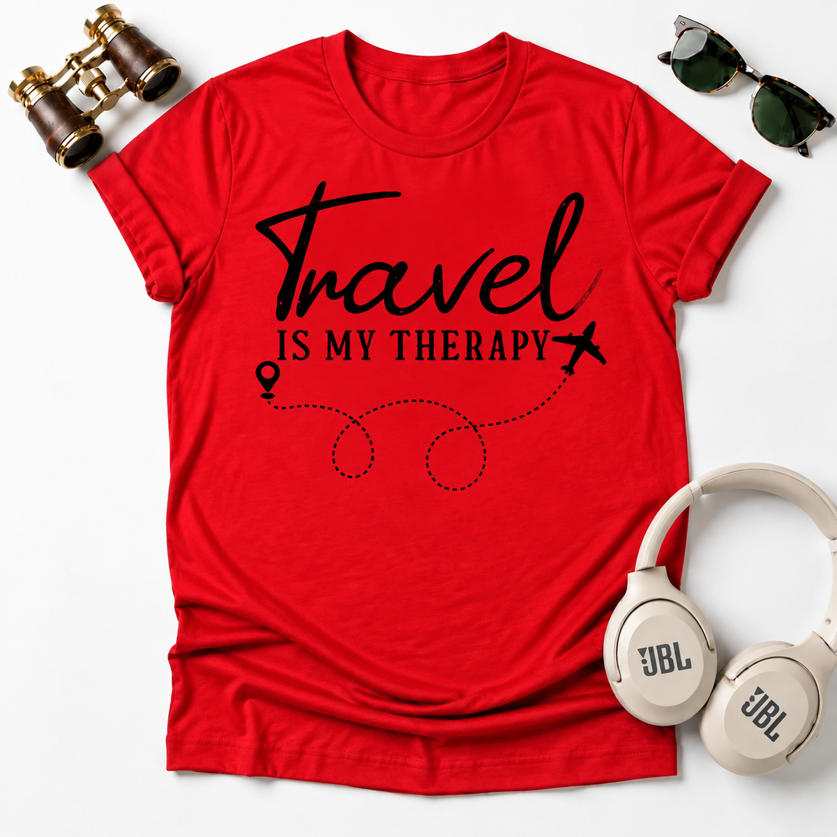 Travel Is My Therapy- Premium Unisex Tee